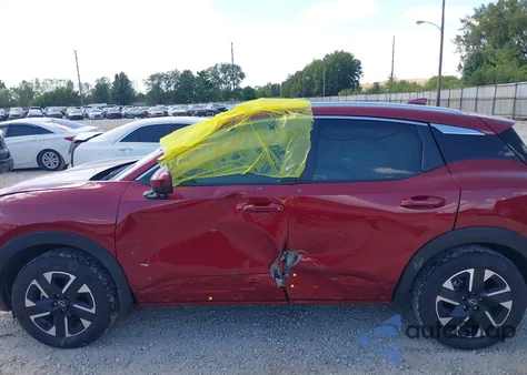 2025 Nissan Kicks Sv Intelligent Awd z USA, uszkodzony, nr VIN 3N8AP6CBXSL382046